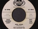 SILHOUETTES: Bing Bong / Voodoo Eyes 45 (dj) Vocal Groups