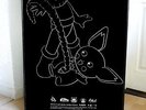 KAWS ORIGINAL FAKE PROMO POSTER,x 3 GRAFFITI,URBAN POP ART,