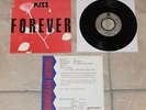 KISS PROMO 7 inch vinyl Record Single 45 (Forever) Germany German mit Info Sheet