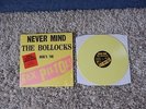 sex pistols never mind the bollocks limited edition yellow vinyl