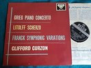 GRIEG CURZON DECCA WBG 1ED SXL 2173 PLUM EARLIEST SLEEVE DATED 59 UK LP