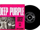DEEP PURPLE 7' PS Strange Kind Of Woman DENMARK Har 5033 VERY RARE Danish 45