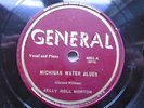Jelly Roll Morton Michigan Water Blues 78 General 4002 VG 1940s 10 inch 78rpm sh