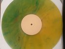 OFF WITH THEIR HEADS from the bottom LP SCREEN PRINT #1/200 Green-Yellow Vinyl
