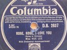 HUE LEE : ROSE, ROSE, I LOVE YOU / AN AUTUMN MELODY.Sung in CHINESE Col DB2837 -