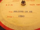 DICK JAMES ACETATE ONE SIDED DEMO 7
