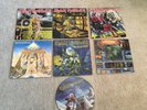 Original Iron Maiden Record Album set with unopened EP and Picture Disk LPs Eps