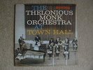 THELONIOUS MONK ORCHESTRA AT TOWN HALL UK RIVERSIDE LP P/VG JAZZ