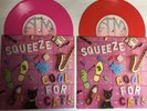 SQUEEZE Cool For Cats **MEGA-RARE** Pink & Red 7”S Punk KBD Damned Clash UK Subs
