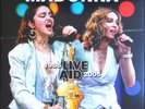 MADONNA - LIVE AID 1985-2005 RARE ORANGE COLORED VINYL LP - DIFF SLEEVE no tmoq