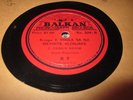 BALKAN RED LABEL 78 RPM RECORD No. 524 Z CERCIS NESIM KENGE E TRENDELINES EX/EX-