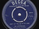 CALIFORNIANS Can't Get You Out Of My Mind FADING YELLOW comped UK 45 psych HEAR