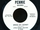 45bs -R&B -PENNIE 555-Little Daddy Walton & sons