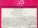 BACH 6 Brandenburg Concertos SUSKE GENZEL PISCHNER KRUG KOCH Eterna 2LP Black ST