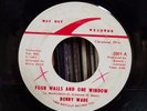 Bobby Wade Rare Soul 45 Four Walls and One Window / Can't You Hear Me Calling