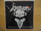 Venom-Black Metal-Mispress-Has side A of Welcome to Hell-Brown vinyl-Slayer