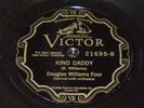 KIND DADDY Douglas Williams Four 78 Victor 21695 BLUESY JAZZ SALE