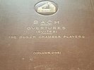 BACH OVERTURES [SUITES] THE BUSCH CHAMBER PLAYERS ADOLF BUSCH HMV DB3018-3022