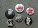 Stiff little fingers. Sid and Ruts vintage button badges