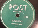 POST 439 Hooker Joe Jr.  (Jesse James ) RAMROD  Blues 78 rpm   super rare