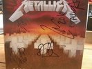 METALLICA Master of Puppets Hand Signed Vinyl Record