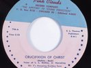 Black Gospel 45 MR. V'S AMAZIN GOLDEN SUNS Crucifixion Of Christ PINK CLOUD HEAR
