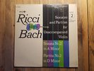 Decca DL710151 - Bach - Unaccompanied Violin Sonatas Vol.2 - Ruggiero RICCI - NM