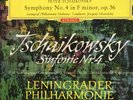 Tchaikovsky/SYMPHONY No. 4 in F MINOR/Mrawinskij/DGG tulip/red stereo/excellent