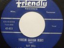 Rockabilly 45 primitive RAY BELL Yodelin Catfish Blues FRIENDLY Starday custom