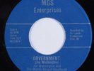 Soul Gospel 45 JOE WASHINGTON Government MGS ENTERPRISES NM/VG++ HEAR
