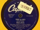 Miles Davis Venus de Milo/Darn That Dream Capitol 78rpm