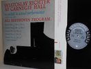 1960 SVIATOSLAV RICHTER at Carnegie Hall V1 BEETHOVEN 2LP Set VG+ / VG+ M2L 272