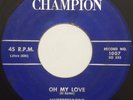 Killer doo wop R&B 45 Murfreesboro OH MY LOVE champion CLEAN - hear - MP3