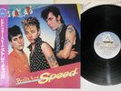 STRAY CATS BUILT FOR SPEED ARISTA 25RS-186 Japan OBI Vinyl LP