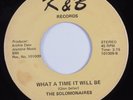 Gospel Modern Soul 45 SOLOMONAIRES What A Time It Will Be K&B HEAR