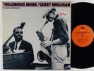 THELONIOUS MONK/GERRY MULLIGAN 'Round Midnight 2xLP on Milestone VG++
