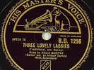 Schellackplatte 78rpm Delia Murphy - Three Lovely Lassies Grammophon gramophone