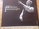 RARE FRENCH FURTWANGLER /BRAHMS SYMPHONY N° 3 DOWEL SPINE LP VSM FALP 543