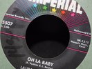 LAURA LEE PERKINS 45 Don't Wait Up IMPERIAL Rockabilly EX