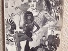 WAYNE COUNTY/THE ADVERTS Original Vintage 1977 Roxy Club Punk Flyer..Sex Pistols