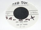 RED TOP 45 rpm Doo-Wop Rarity THE IVY TONES OO WEE BABY 7 inch White Label Clean