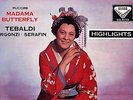 SXL 2202 WBG ED1 UK - PUCCINI - MADAMA BUTTERFLY - TEBALDI - HIGHLIGHTS - NM