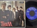 THEM Van Morrison  45 PS 7 UK EP *DON'T START CRYING NOW* 1964 DFE.8612