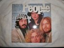 LED ZEPPELIN PEOPLE MAGAZINE 2 LP RECORD LIVE 12/22/72 NOT TMOQ EXCELLENT VINYL