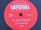 R&B ROCK N ROLL 78 - FATS DOMINO - I'M IN LOVE AGAIN / MY BLUE HEAVEN IMPERIAL