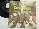 THE BEATLES SOMETHING / COME TOGETHER RARE YUGOSLAVIA 7'' 1969 VG+/EX