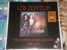 led zeppelin ultimate studio sessions 1968/72 box 5 lp red vinyl + 3 cd/cover 3D