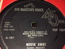 Northern Soul.7”.Movin Away.1967.Kenny Lynch.45rpm.near Mint  .Mod.beat