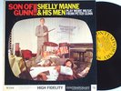 SHELLY MANNE & HIS MEN: SON OF GUNN  contemporary LP / unplayed MONO DG DEMO NM