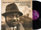 COLEMAN HAWKINS: HAWK EYES swingville LP / tiny grimes STEREO DG RVG EX